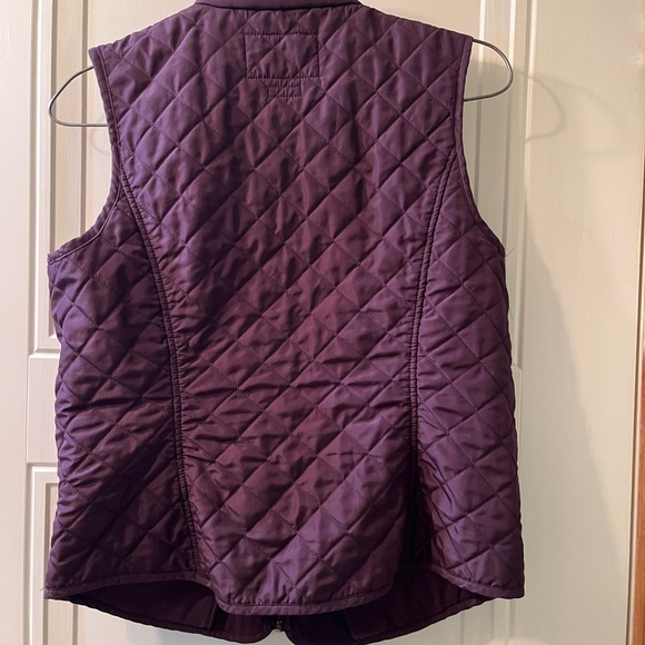 Van Heusen Women's Deep Purple Quilted Vest - Picture 2 of 5
